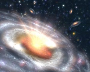 เควซาร์ Quasar หลุมดำ 1 ข่าวดาราศาสตร์