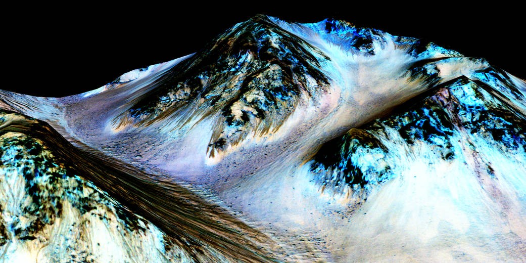 นาซ่าค้นพบน้ำบนดาวอังคาร ข่าวดาราศาสตร์