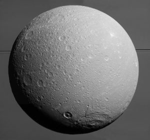 ดวงจันทร์ Dione ข่าวดาราศาสตร์