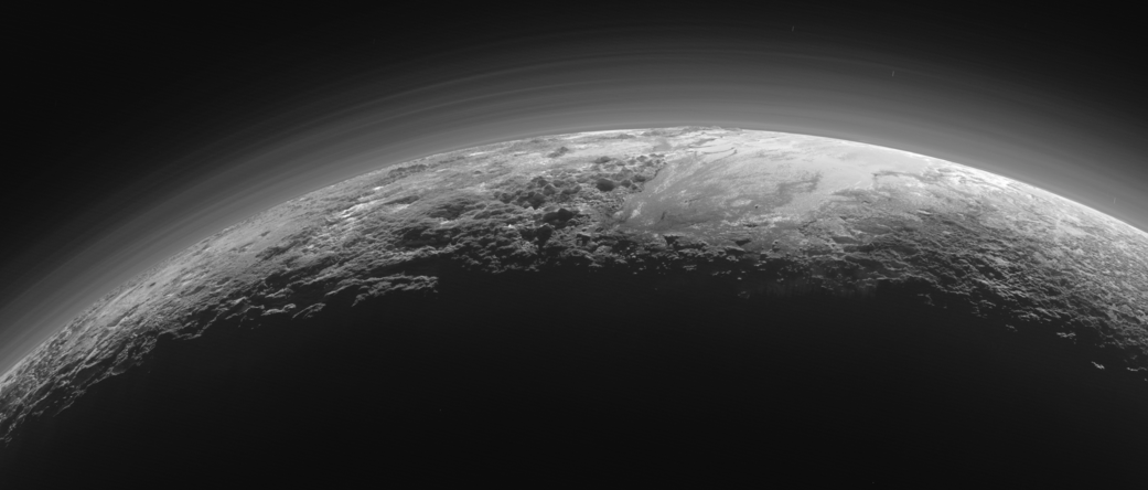 ภาพดาวพลูโต ยาน New Horizons ข่าวดาราศาสตร์