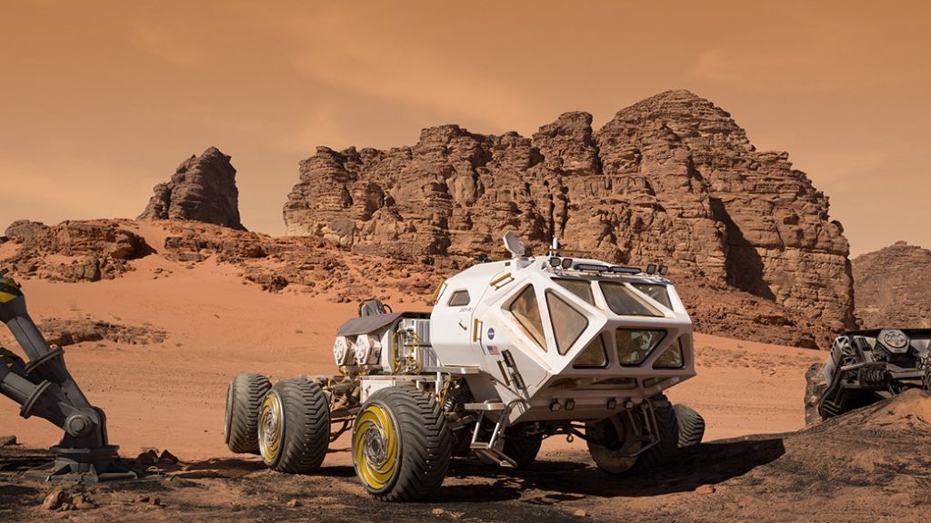 รถโรเวอร์สำหรับใช้บนดาวอังคาร 1