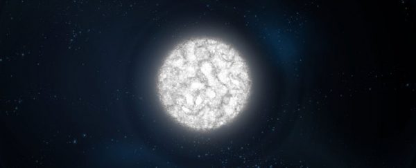 ดาวแคระขาวที่มีชั้นบรรยากาศเป็นออกซิเจน