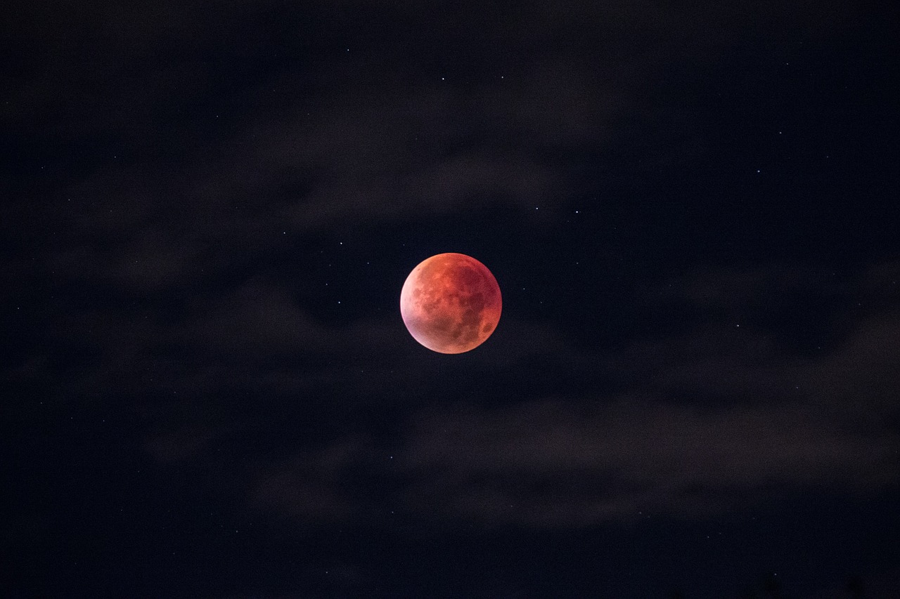 blood moon ดวงจันทร์สีเลือด