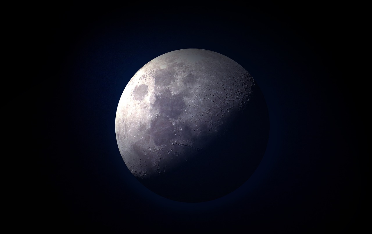 ดวงจันทร์มีหลุมอุกกาบาต