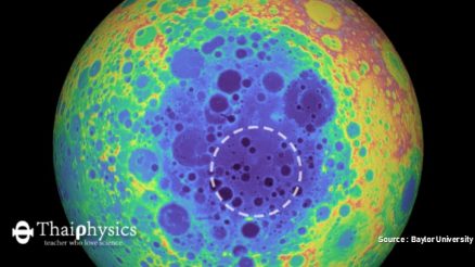 ข่าวความผิดปกติของมวลสารใต้หลุมอุกกาบาตบนดวงจันทร์